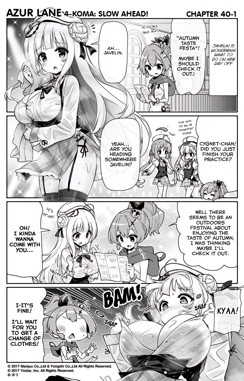 Azur Lane 4-Koma: Slow Ahead Chapter 40 #1