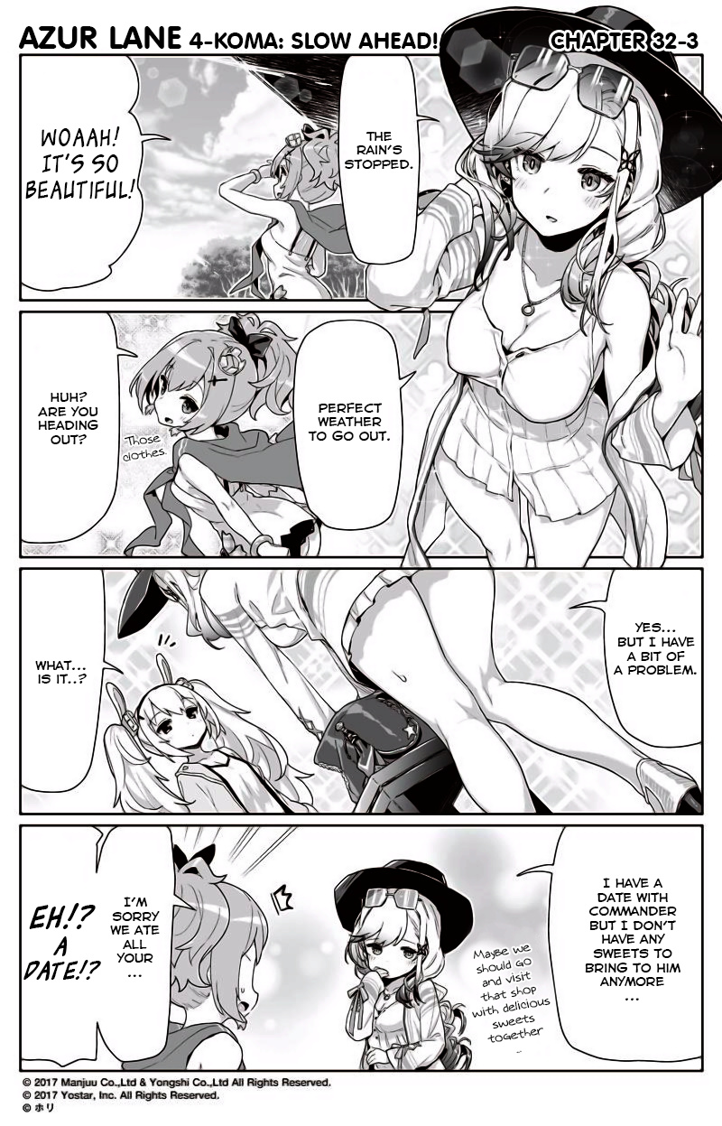 Azur Lane 4-Koma: Slow Ahead Chapter 32 #3