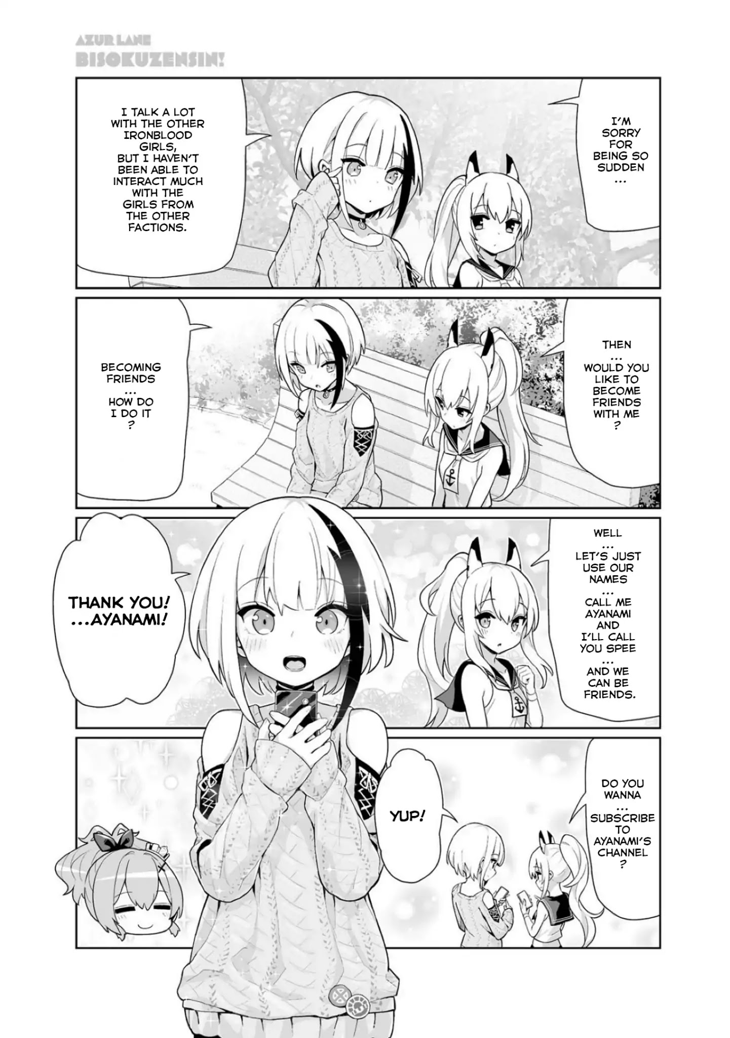 Azur Lane 4-Koma: Slow Ahead Chapter 24.2 #4