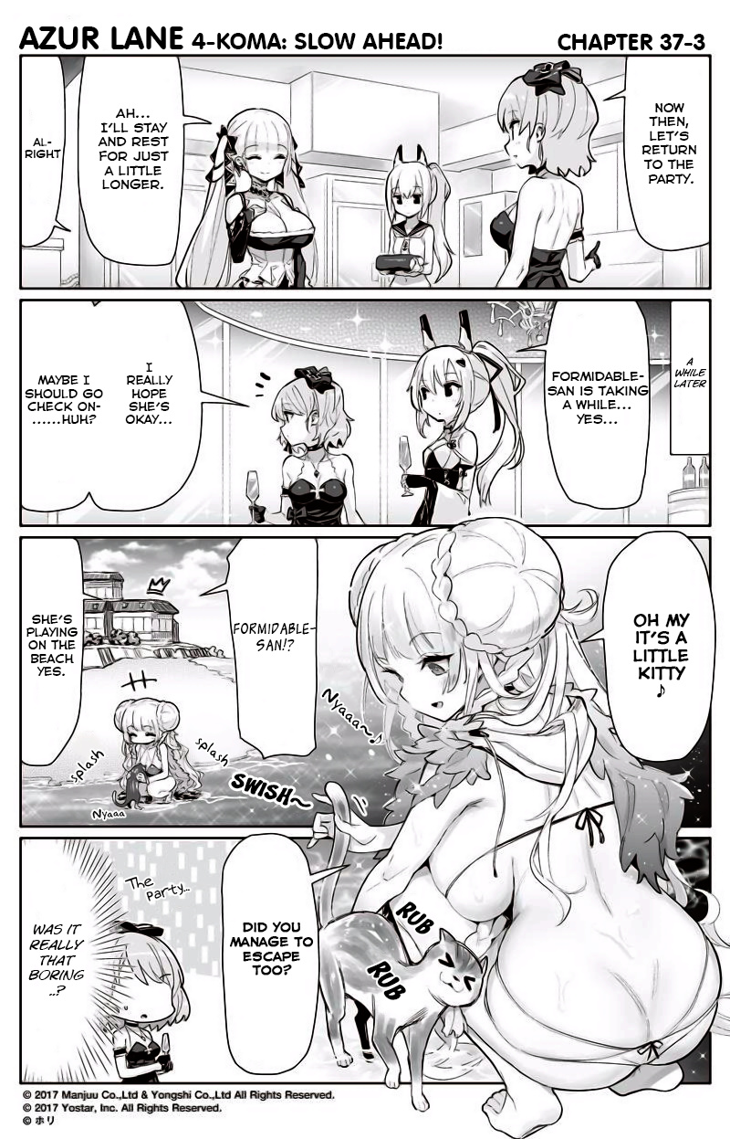 Azur Lane 4-Koma: Slow Ahead Chapter 37 #3