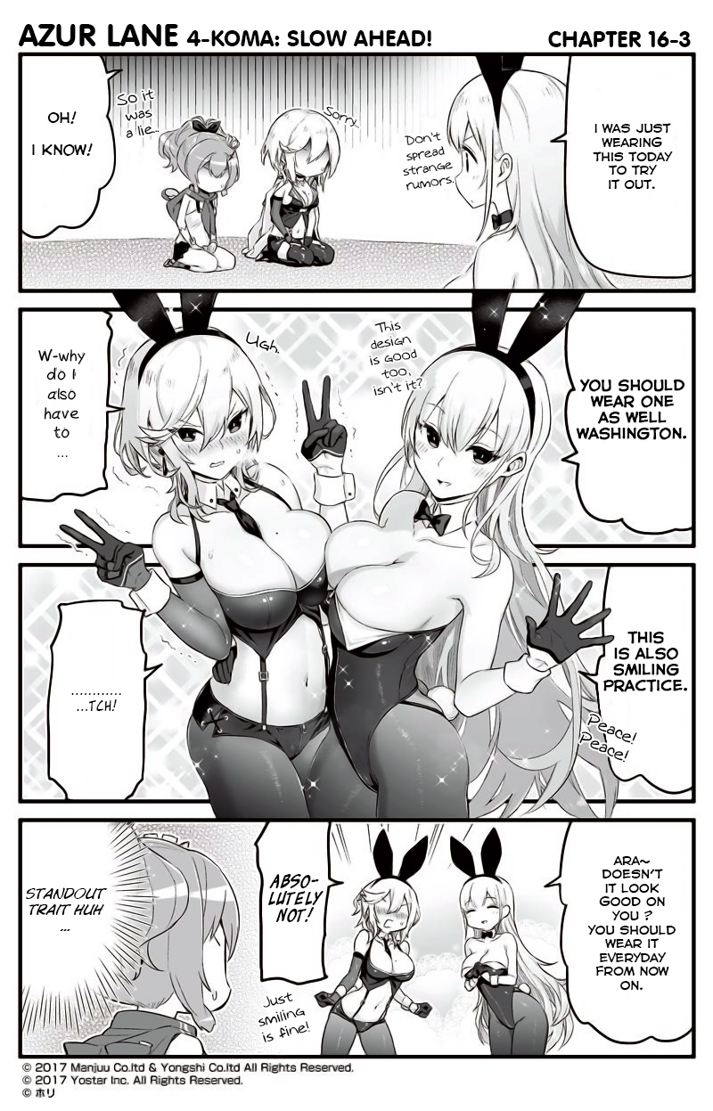 Azur Lane 4-Koma: Slow Ahead Chapter 16 #3