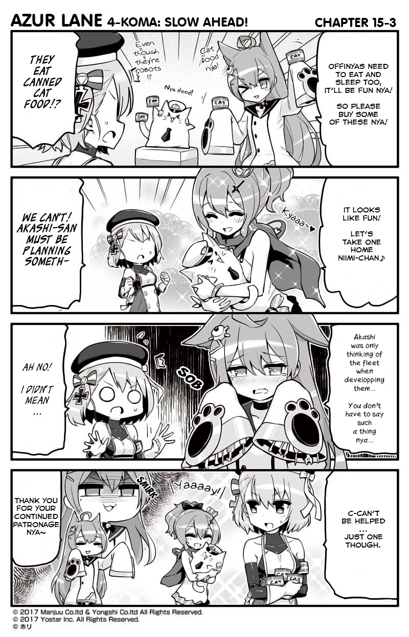 Azur Lane 4-Koma: Slow Ahead Chapter 15 #3