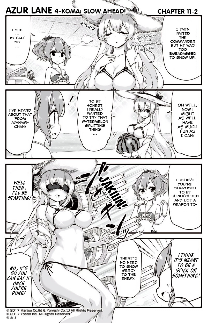 Azur Lane 4-Koma: Slow Ahead Chapter 11 #2