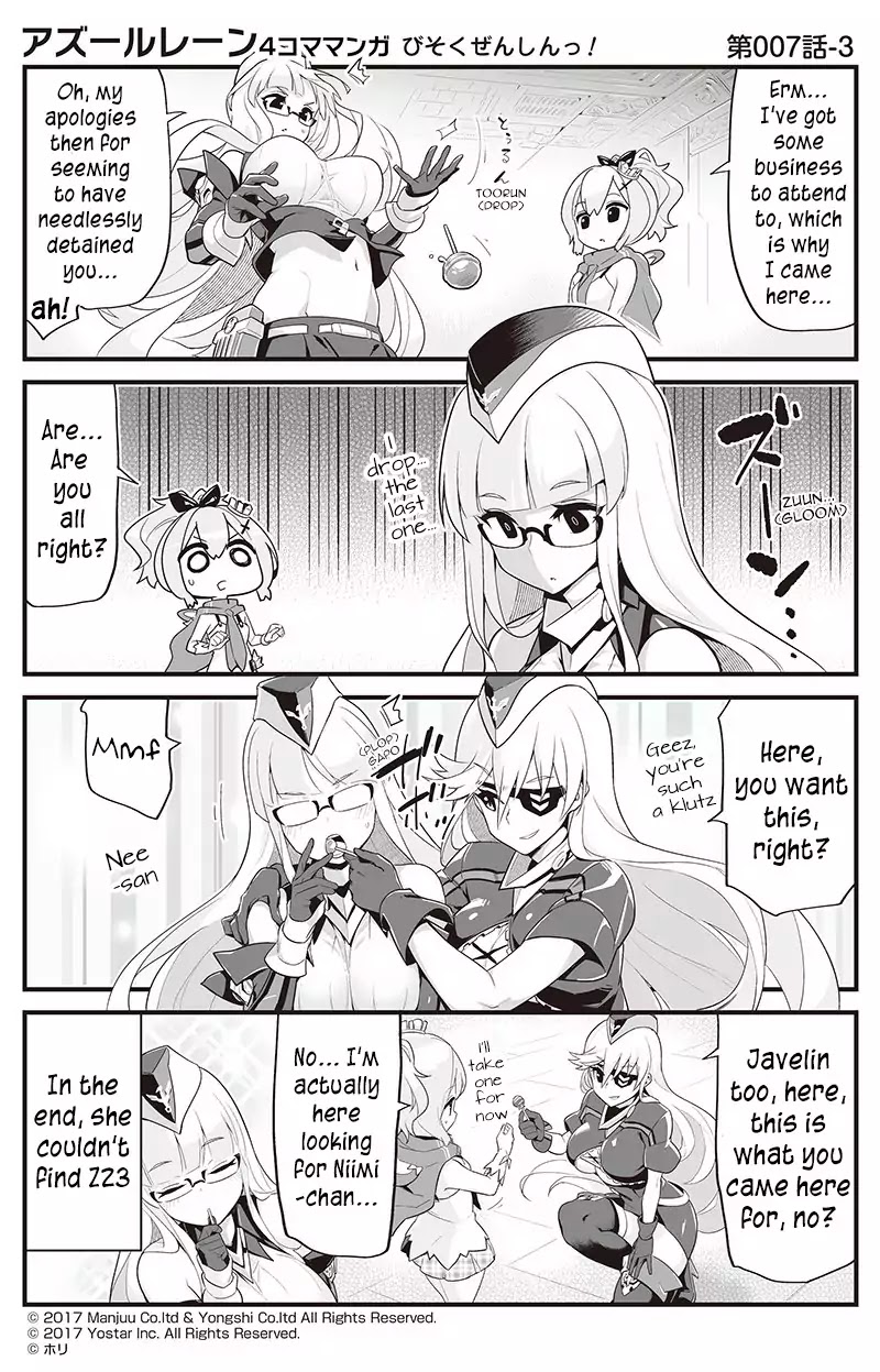 Azur Lane 4-Koma: Slow Ahead Chapter 7 #3