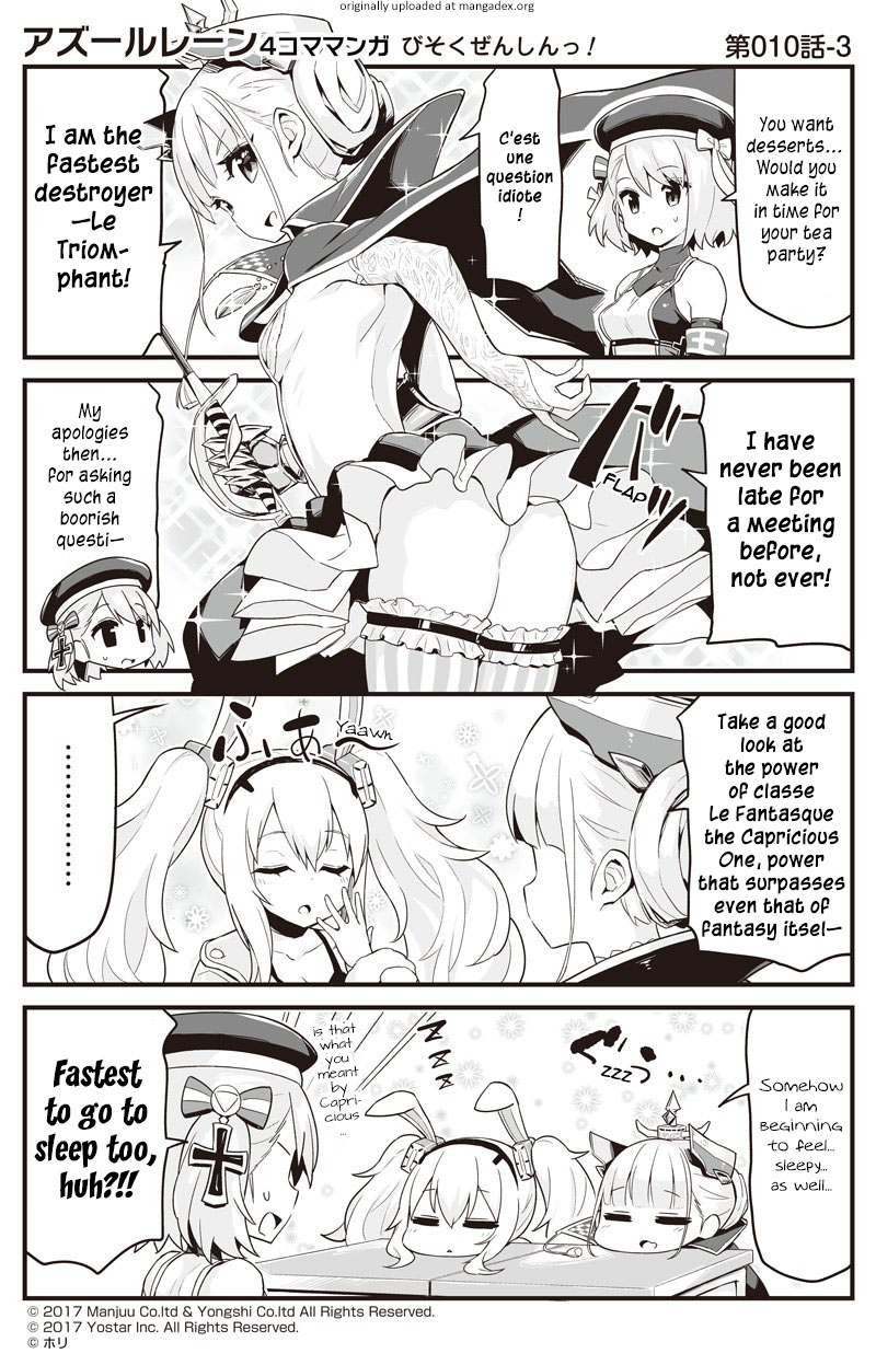 Azur Lane 4-Koma: Slow Ahead Chapter 10 #3