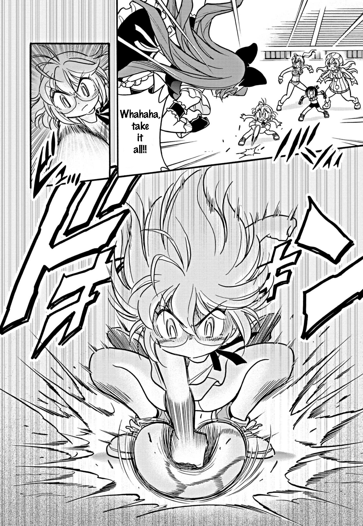 Flaming Ball Girl Dodge Danko Chapter 12 #8