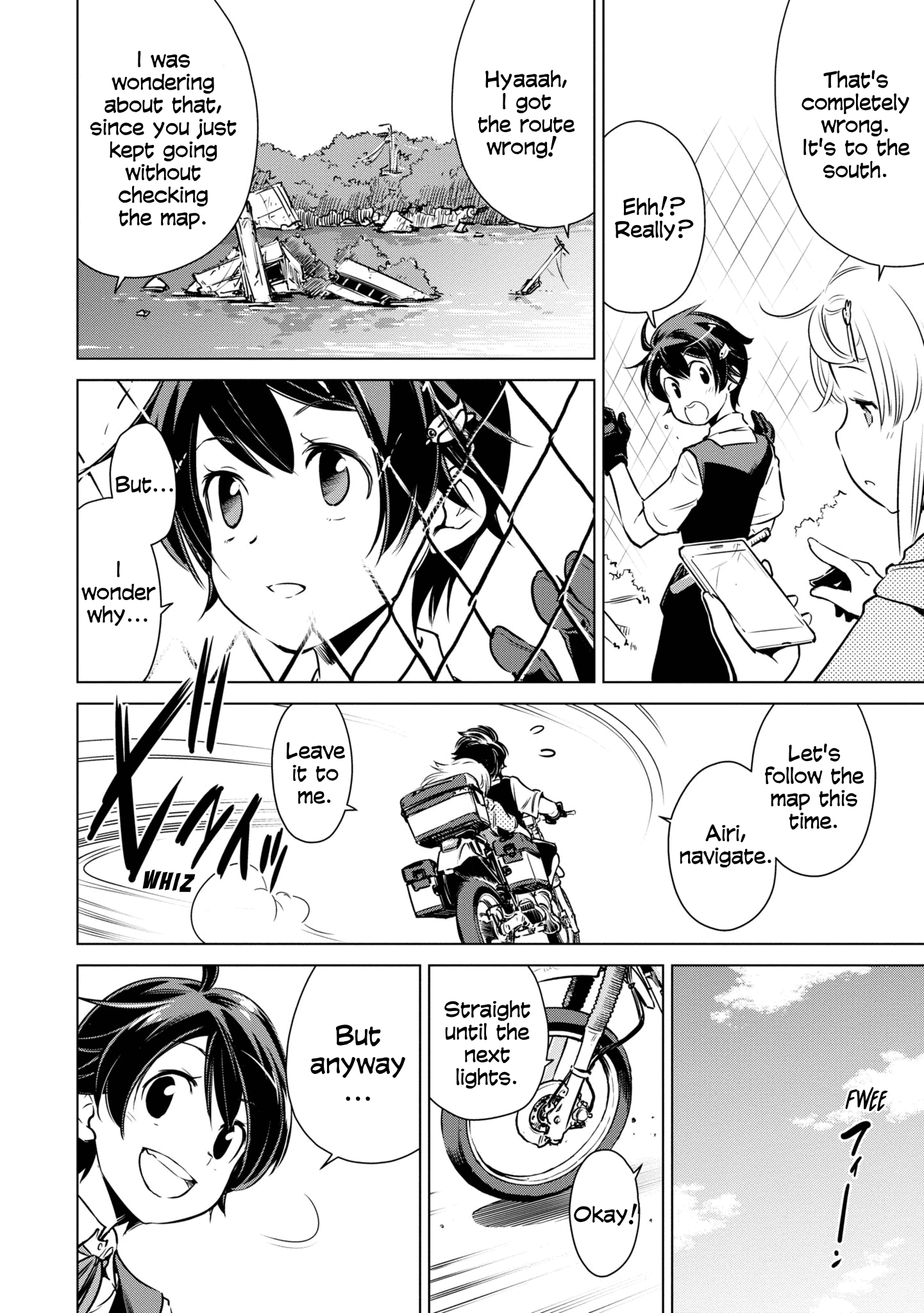 Shuumatsu Touring Chapter 13 #9