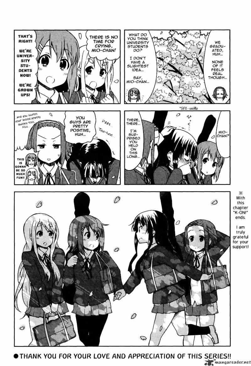 K-On! Chapter 52 #8