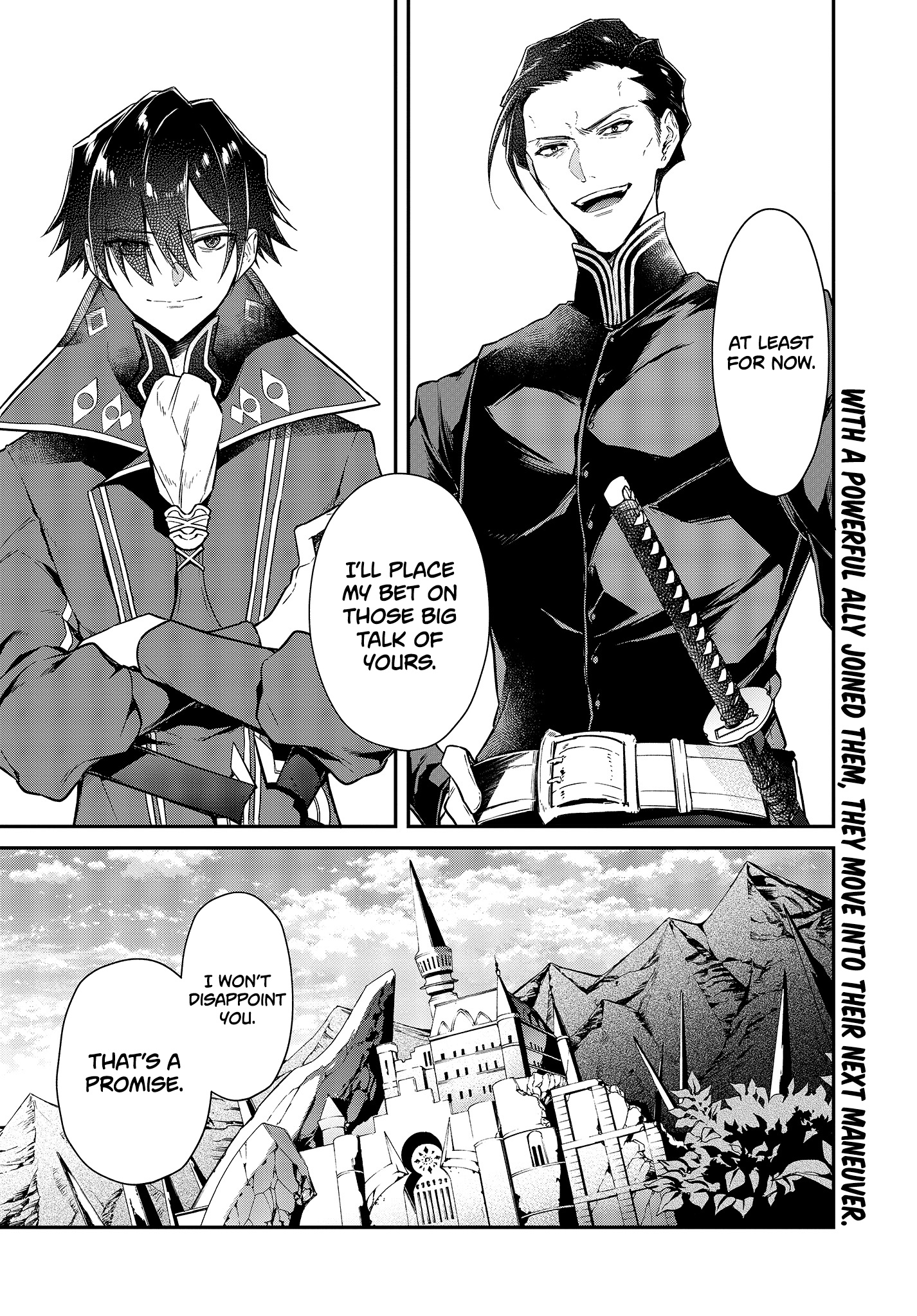 Realist Maou Niyoru Seiiki Naki Isekai Kaikaku Chapter 4 #29