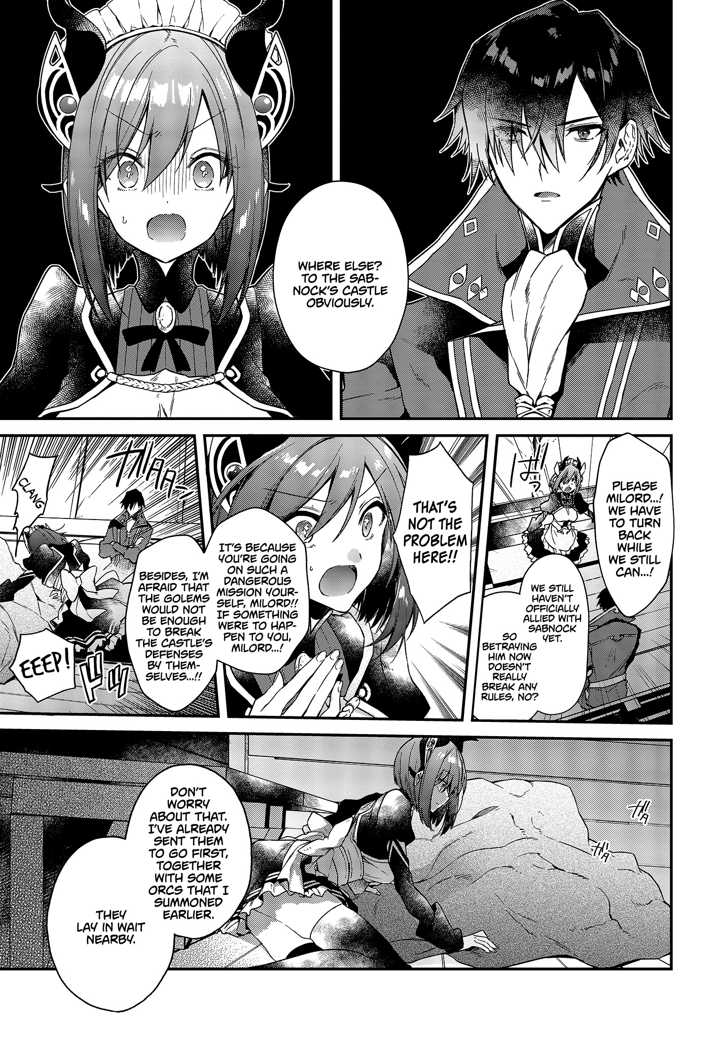 Realist Maou Niyoru Seiiki Naki Isekai Kaikaku Chapter 3 #12