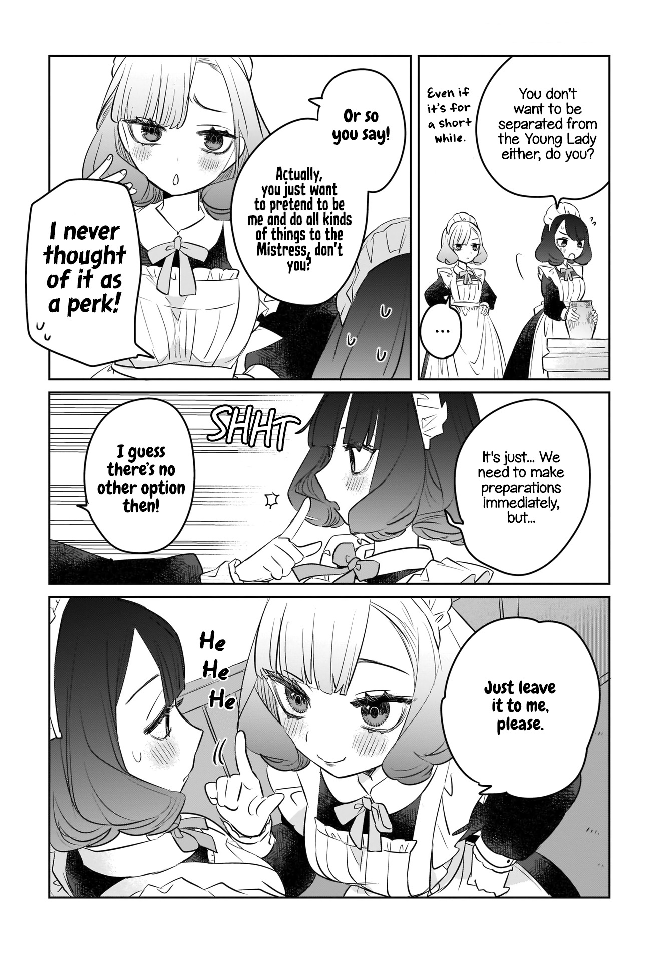 Sensory Sharing Maid-San! Chapter 4 #8