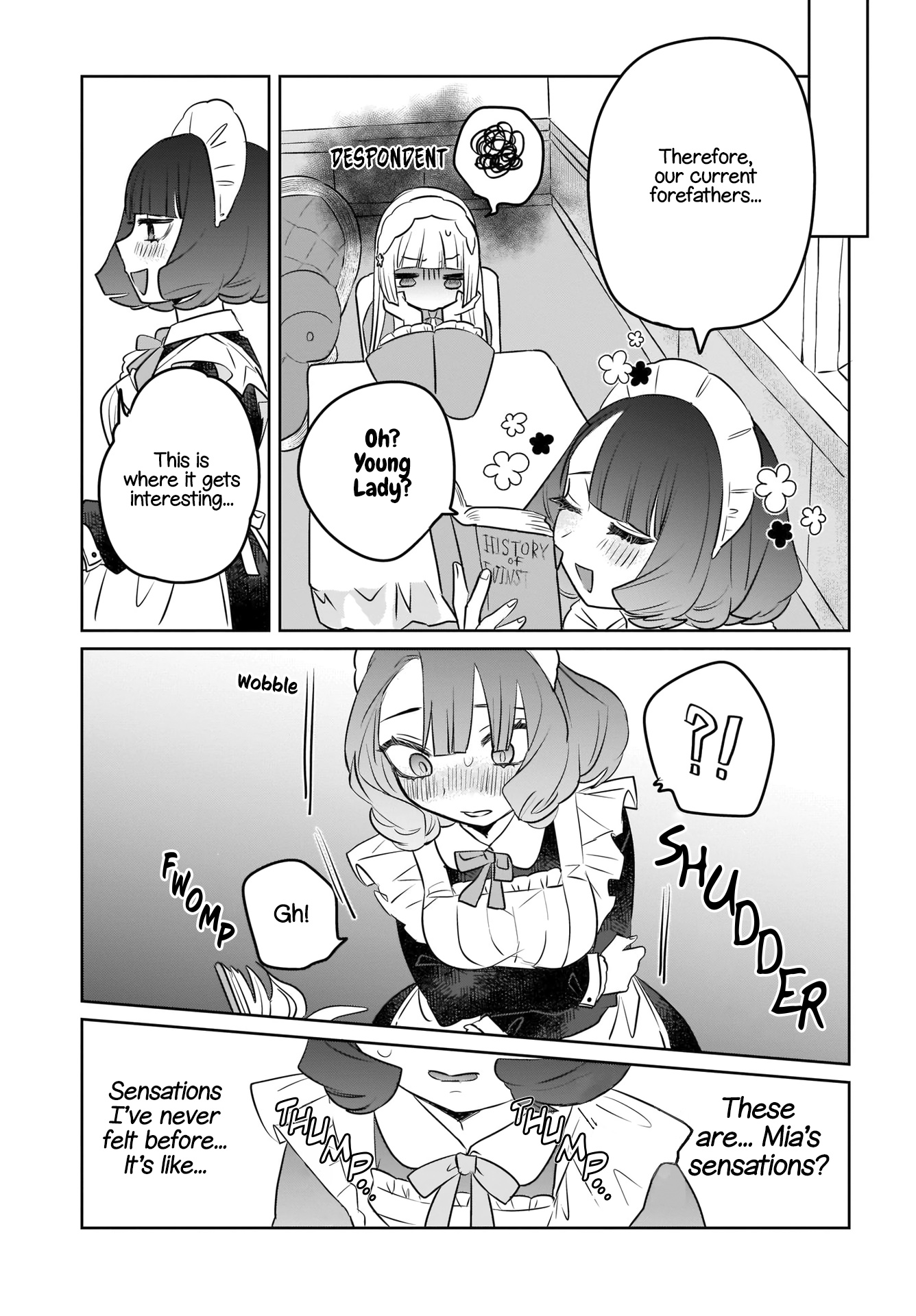 Sensory Sharing Maid-San! Chapter 3 #9