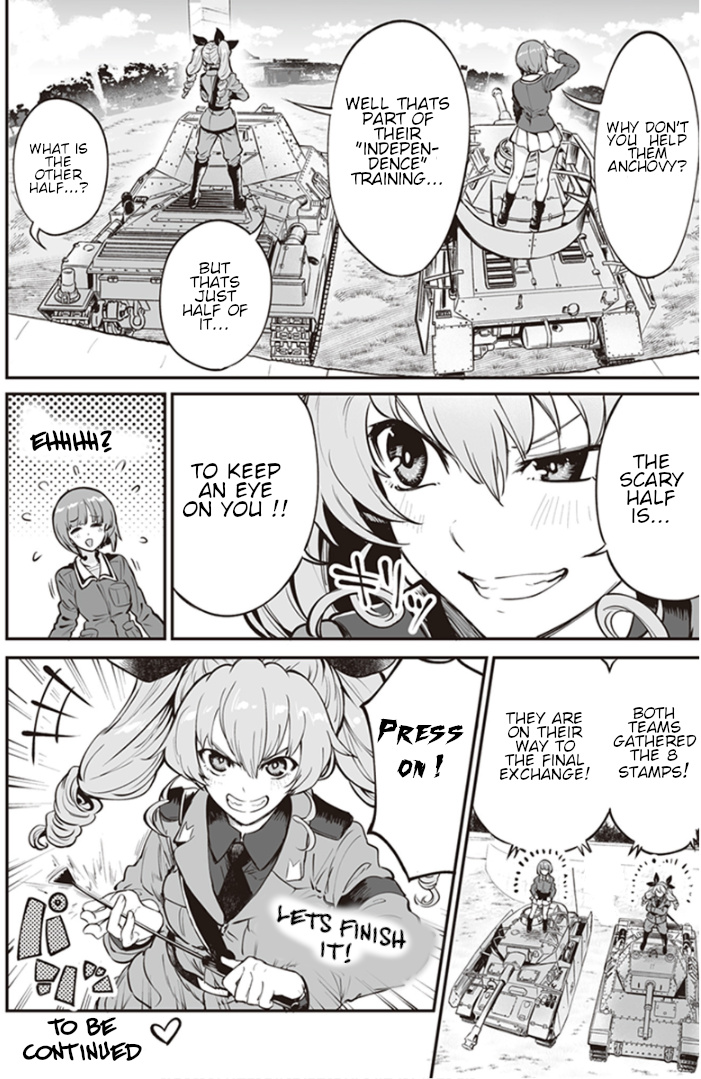 Girls Und Panzer: Avanti! Anzio Koukou Chapter 8.5 #4