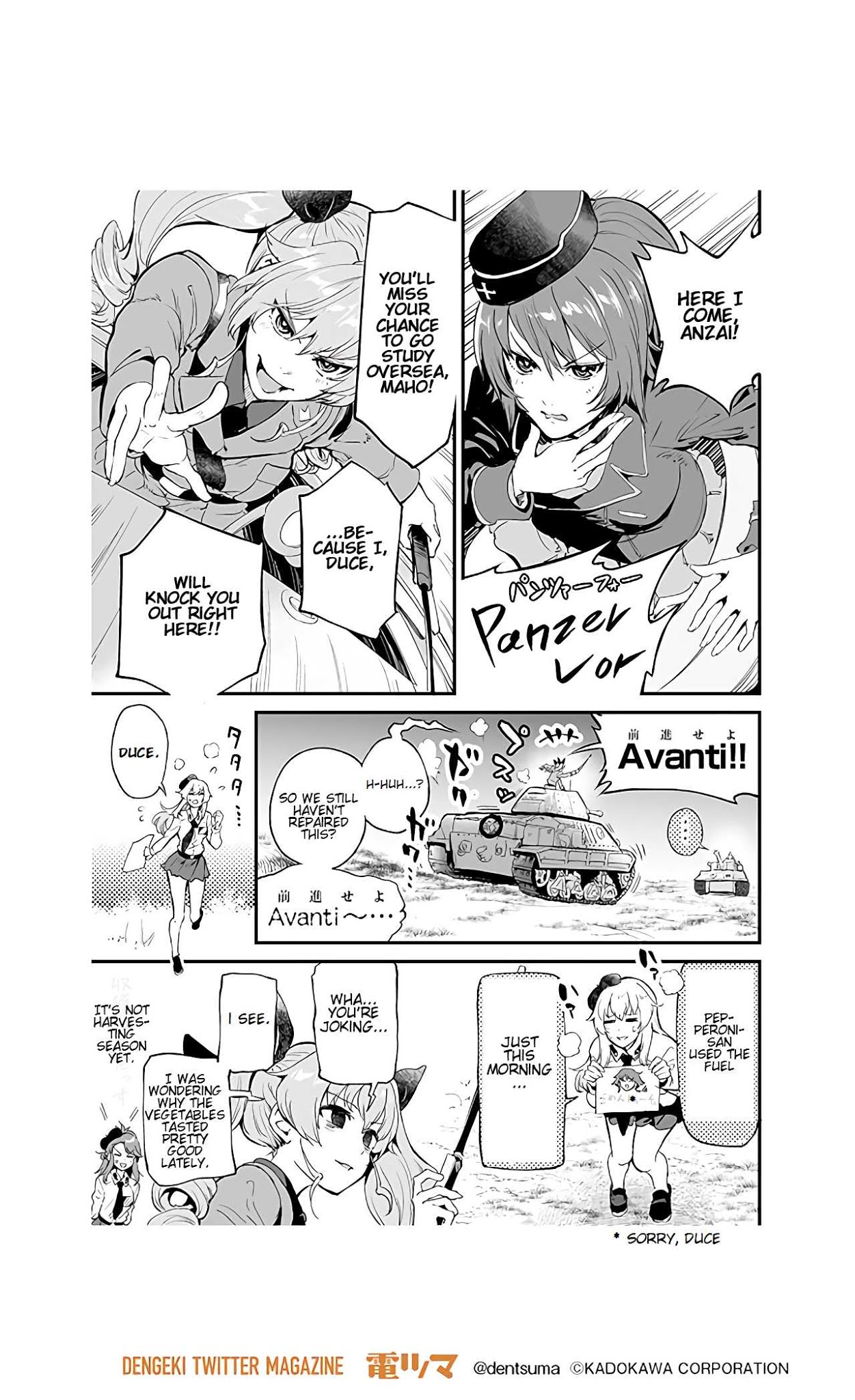 Girls Und Panzer: Avanti! Anzio Koukou Chapter 2 #2