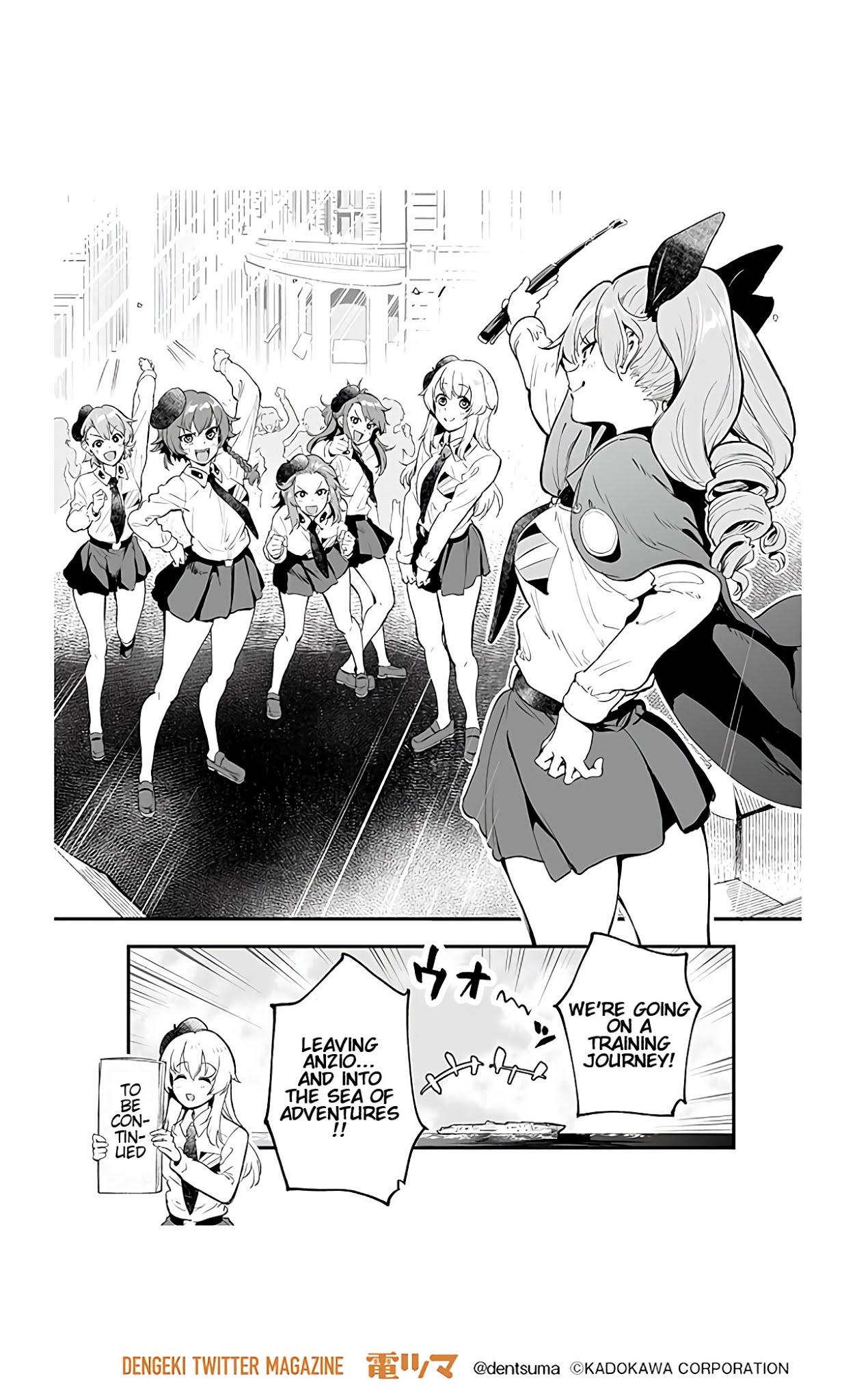 Girls Und Panzer: Avanti! Anzio Koukou Chapter 2 #4