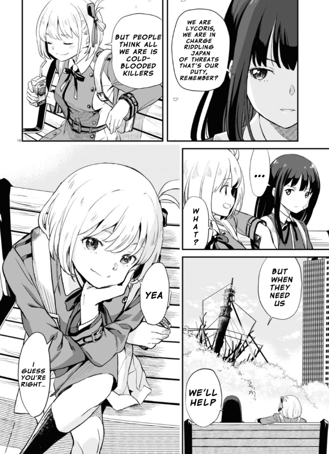 Lycoris Recoil Chapter 2 #20