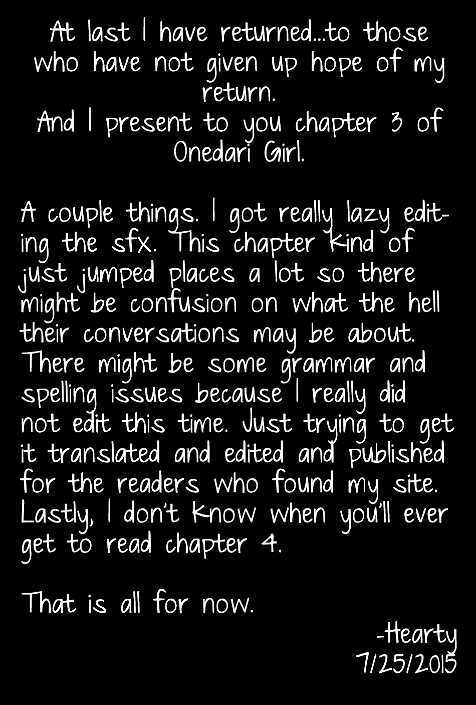 Onedari Girl Chapter 3 #2
