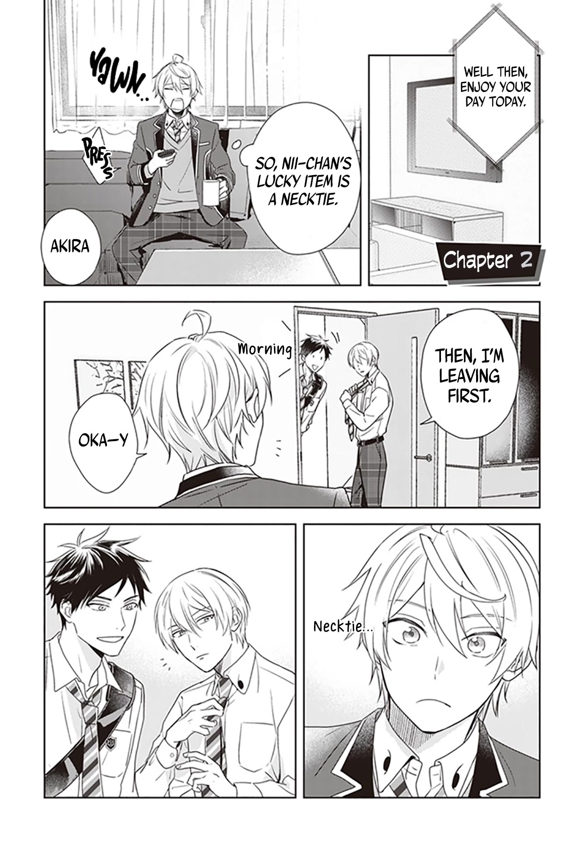 I Realized I Am The Younger Brother Of The Protagonist In A Bl Game Chapter 2 #2