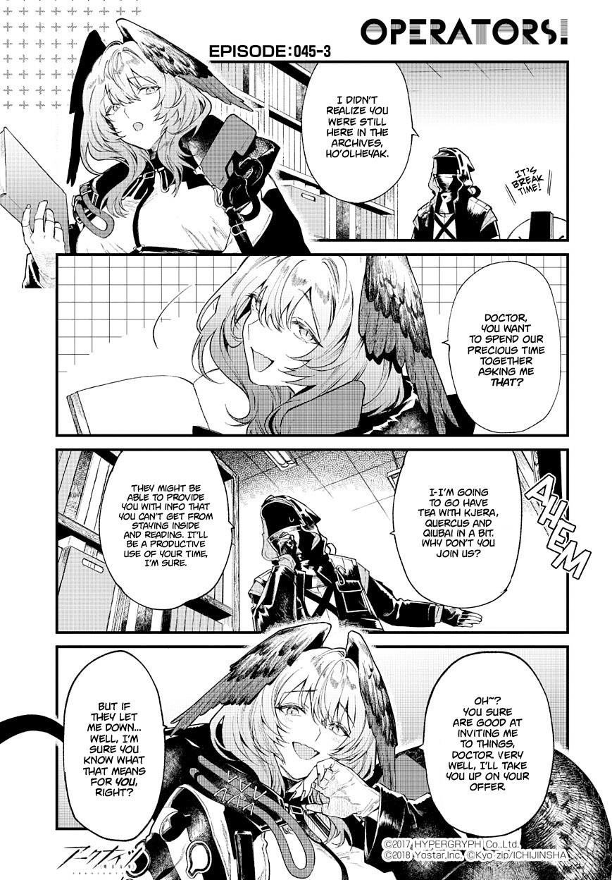Arknights: Operators! Chapter 45.3 #1