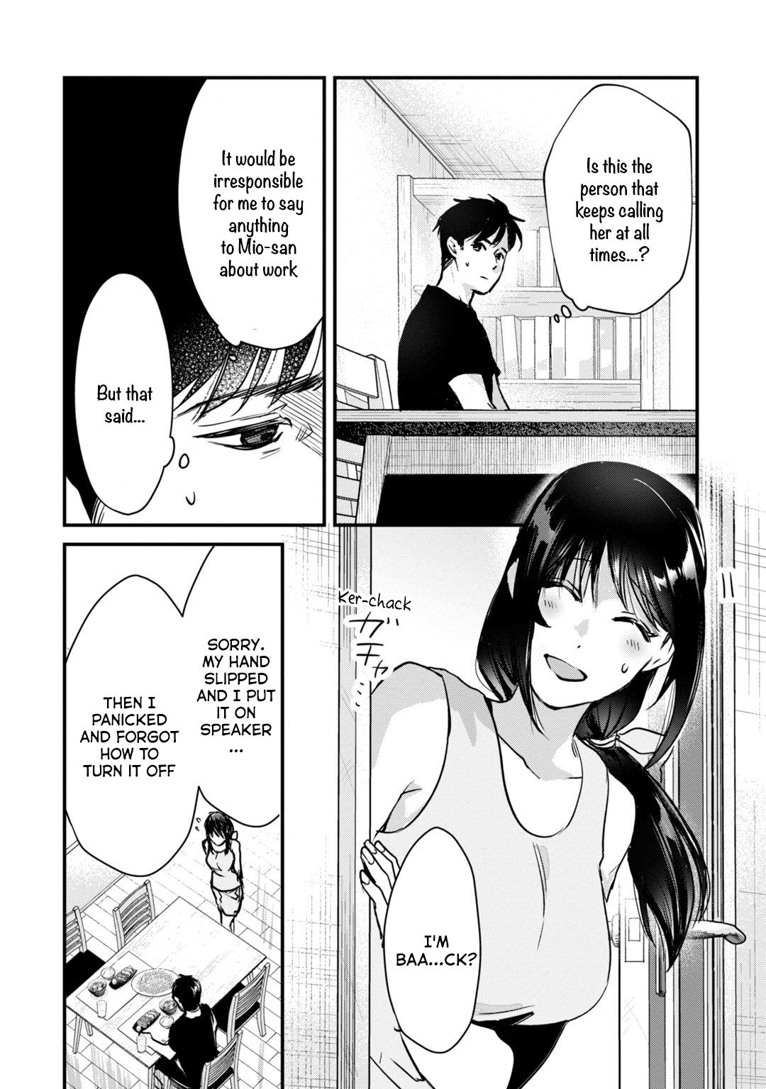 Tsuki 50-Man Moratte Mo Ikigai No Nai Tonari No Onee-San Ni 30-Man De Yatowarete "okaeri" Tte Iu Oshigoto Ga Tanoshii Chapter 20 #23