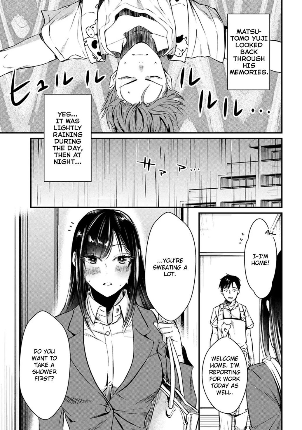 Tsuki 50-Man Moratte Mo Ikigai No Nai Tonari No Onee-San Ni 30-Man De Yatowarete "okaeri" Tte Iu Oshigoto Ga Tanoshii Chapter 4 #3