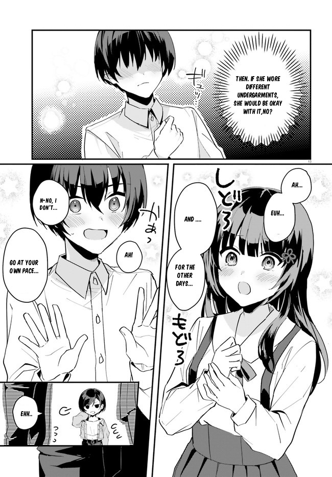 The Plain-Looking Girl, Who Became My Fiancée, Is Only Cute At Home Chapter 7 #13