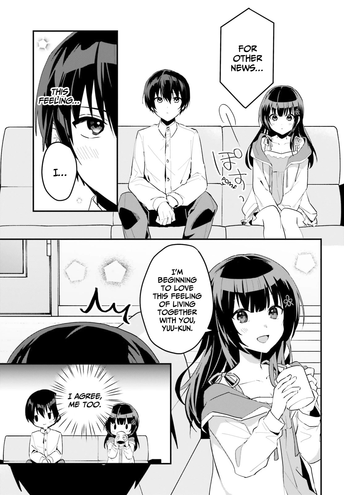 The Plain-Looking Girl, Who Became My Fiancée, Is Only Cute At Home Chapter 4 #16