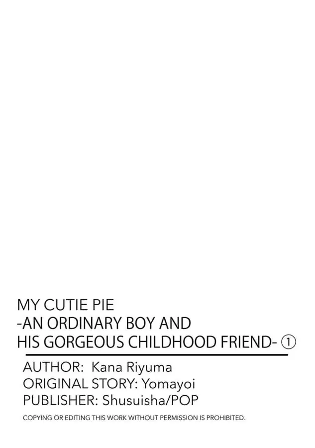 My Cutie Pie -An Ordinary Boy And His Gorgeous Childhood Friend- 〘Official〙 Chapter 1 #33