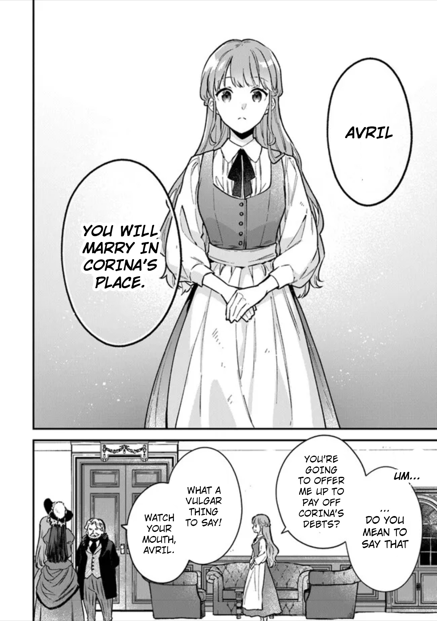 An Incompetent Woman Wants To Be A Villainess ~The Young Lady Who Married As A Substitute For Her Stepsister Didn't Notice The Duke's Doting~ Chapter 1 #5