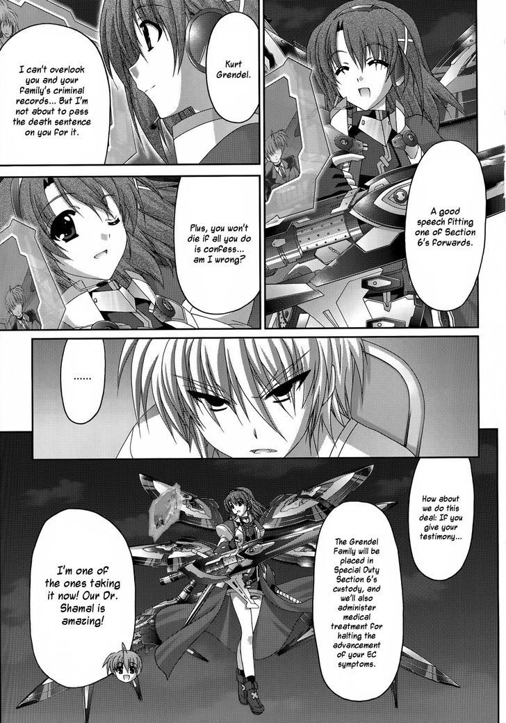 Mahou Senki Lyrical Nanoha Force Chapter 25 #28
