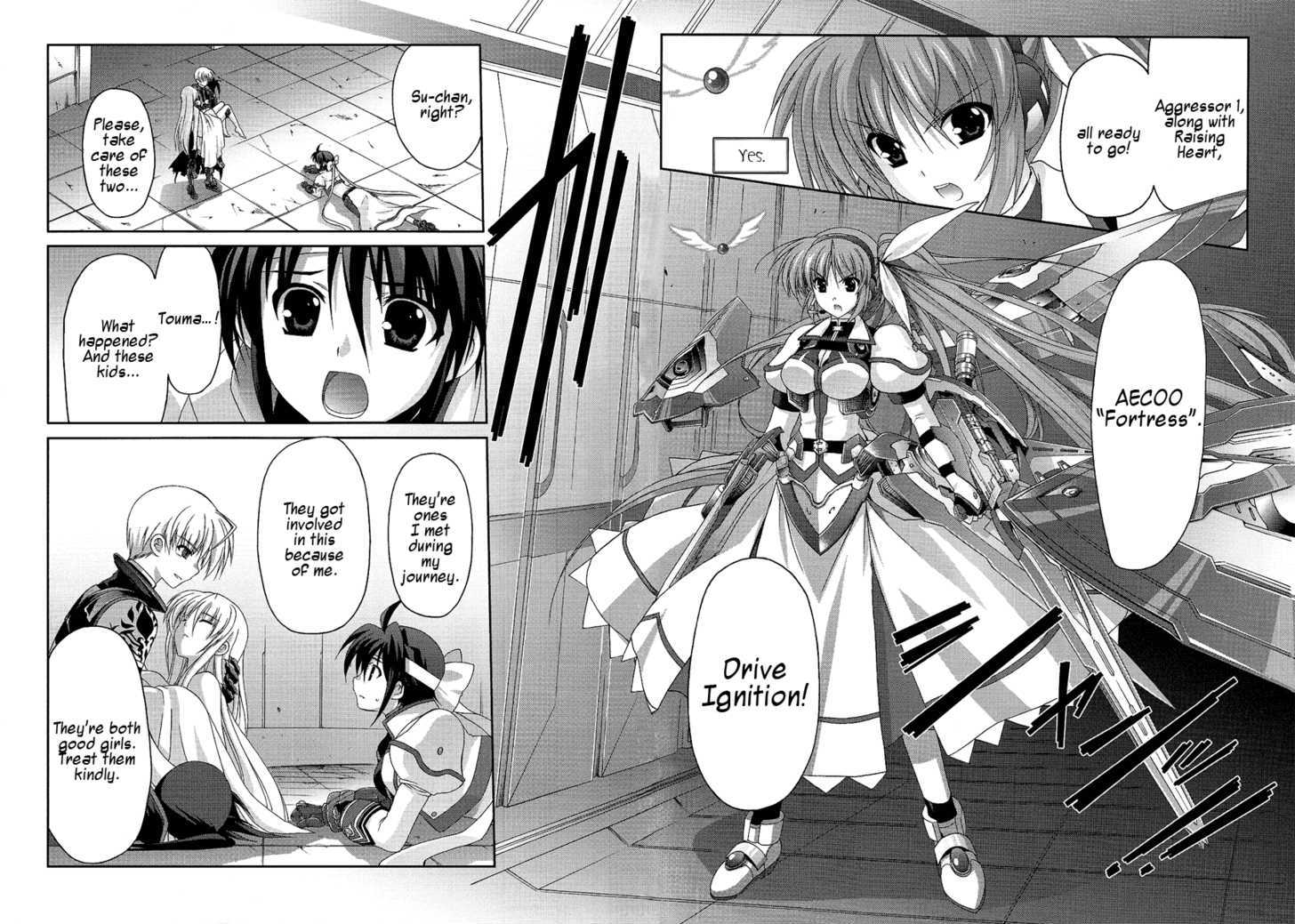 Mahou Senki Lyrical Nanoha Force Chapter 10 #22