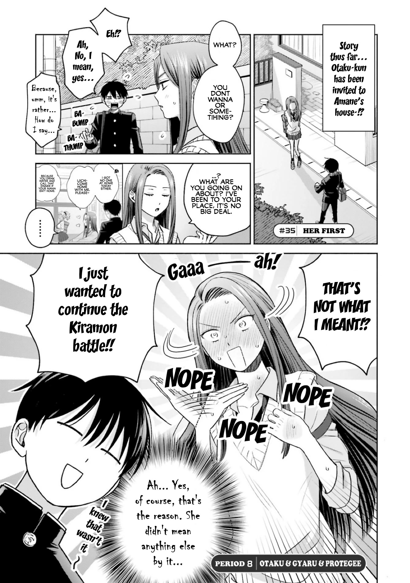 Gal Can’T Be Kind To Otaku!? Chapter 8.1 #4