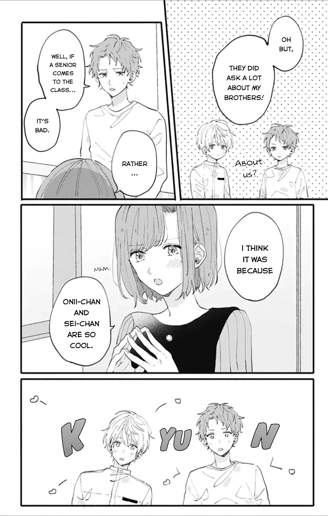 Sei-Chan, Your Love Is Too Much! Chapter 4 #12