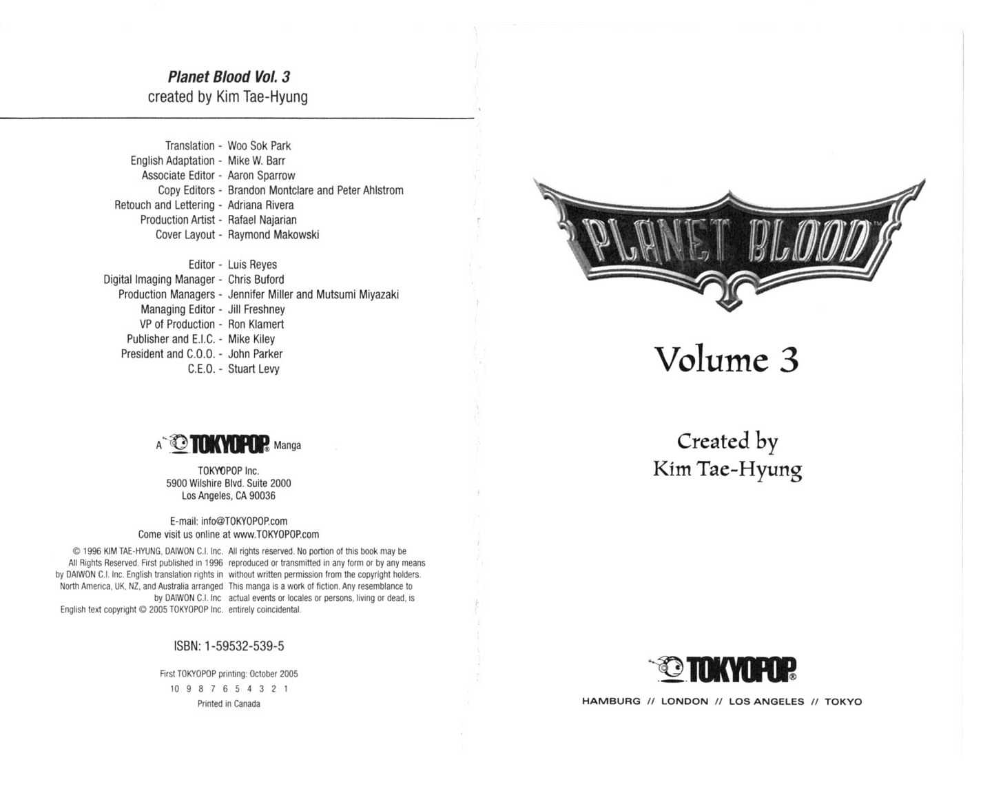 Planet Blood Chapter 3 #3