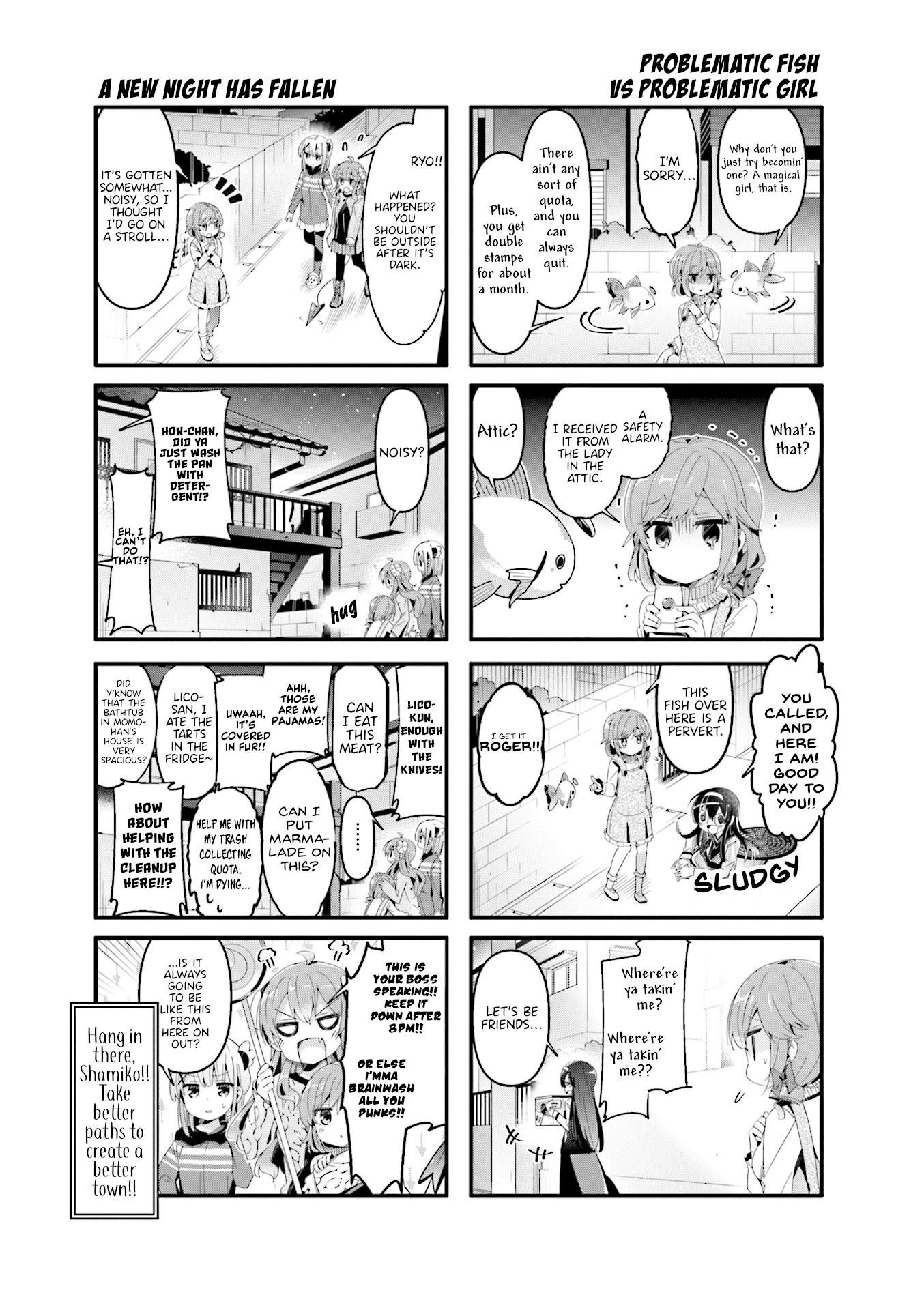 Machikado Mazoku Chapter 64 #9