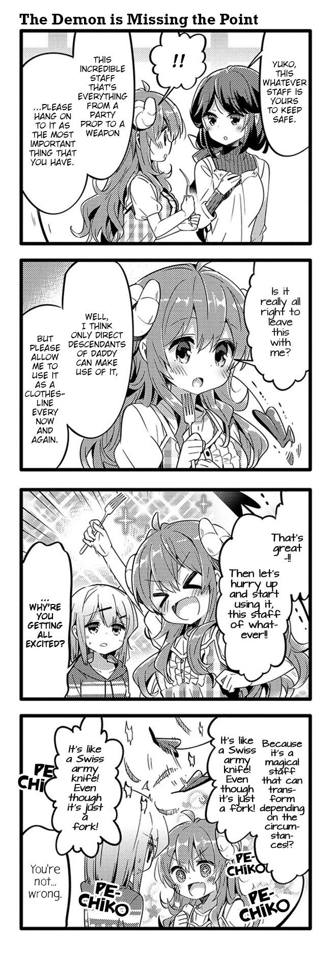 Machikado Mazoku Chapter 31 #11