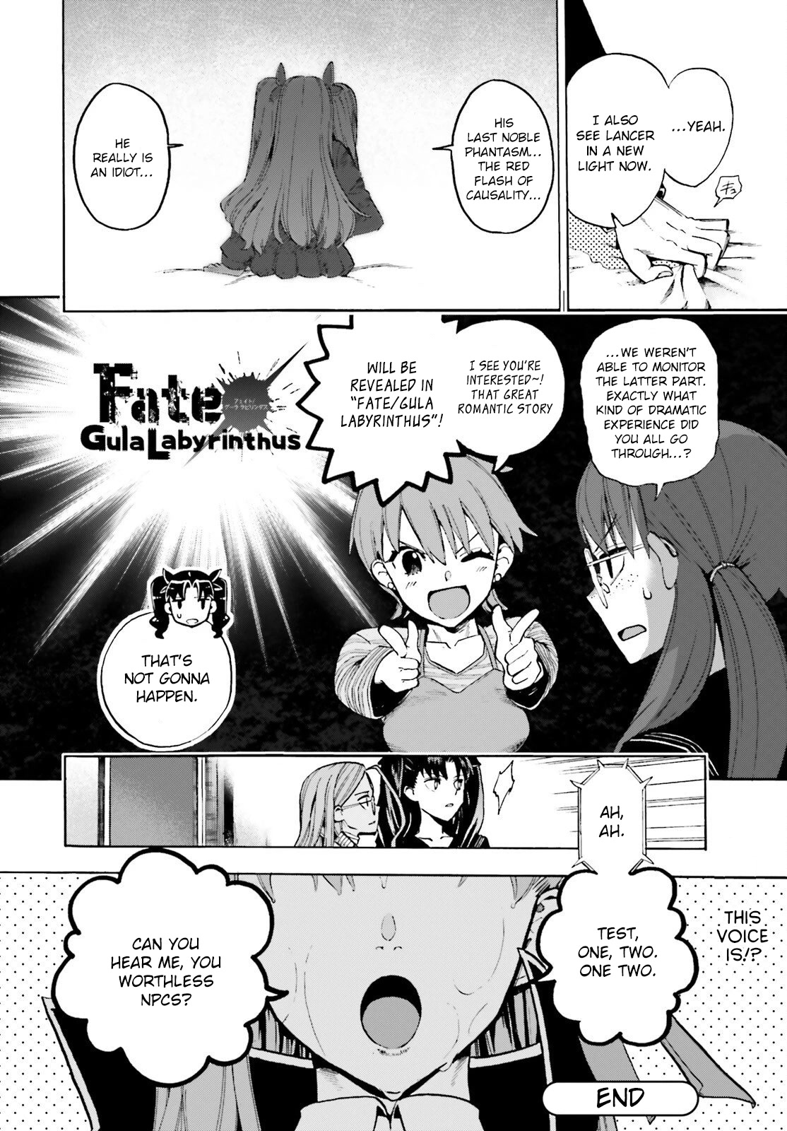 Fate/extra Ccc - Foxtail Chapter 78 #8