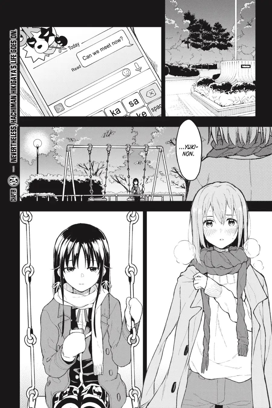 Yahari Ore No Seishun Rabukome Wa Machigatte Iru. @ Comic Chapter 104 #1