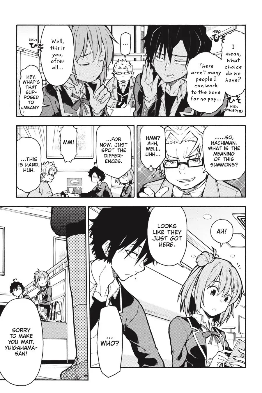 Yahari Ore No Seishun Rabukome Wa Machigatte Iru. @ Comic Chapter 98 #5