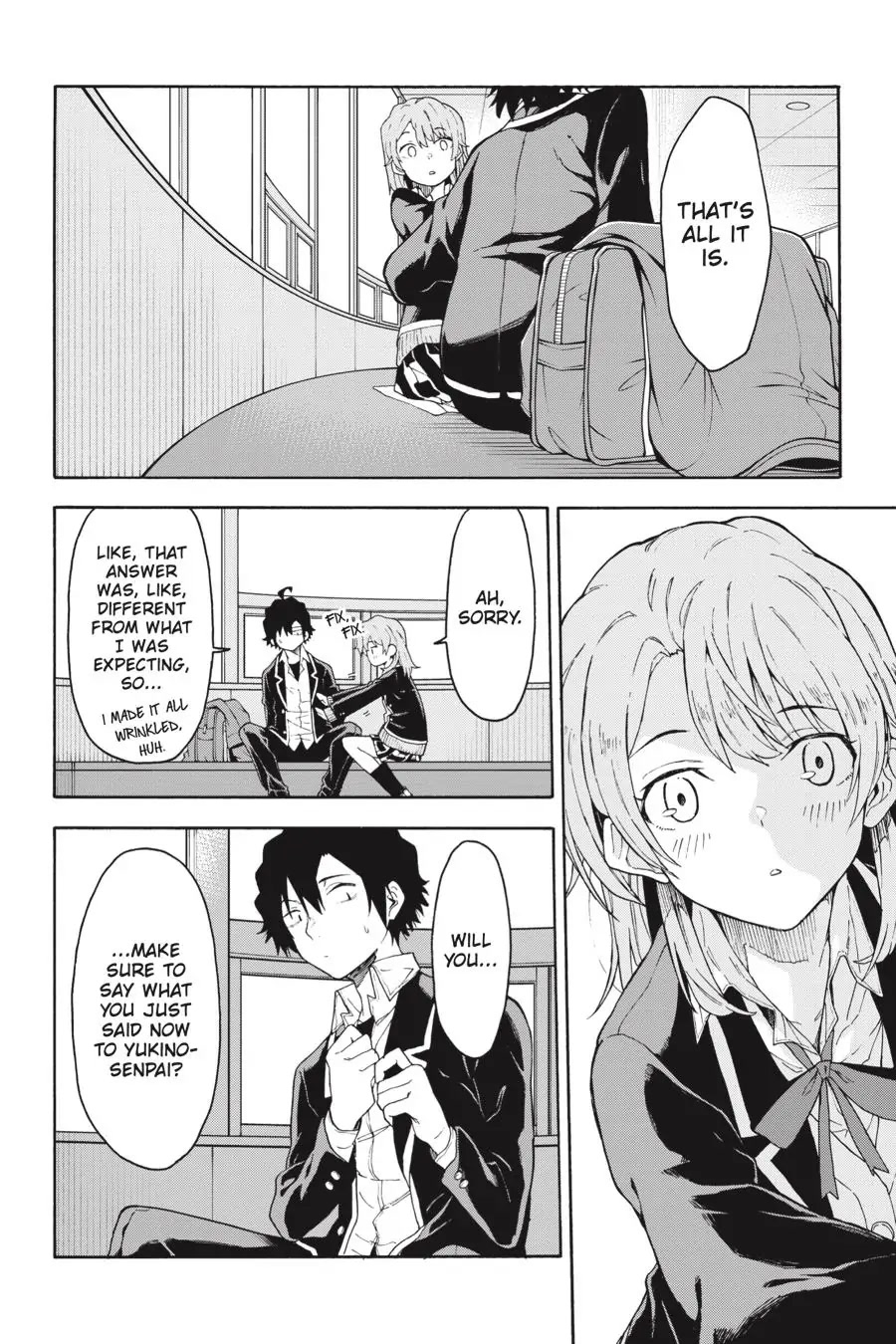 Yahari Ore No Seishun Rabukome Wa Machigatte Iru. @ Comic Chapter 95 #26