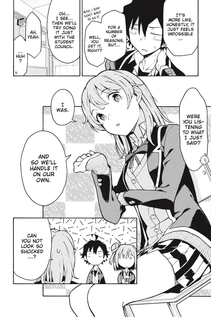 Yahari Ore No Seishun Rabukome Wa Machigatte Iru. @ Comic Chapter 89 #18