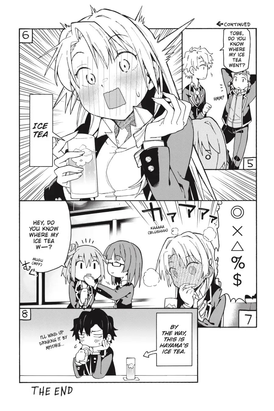 Yahari Ore No Seishun Rabukome Wa Machigatte Iru. @ Comic Chapter 81.5 #10