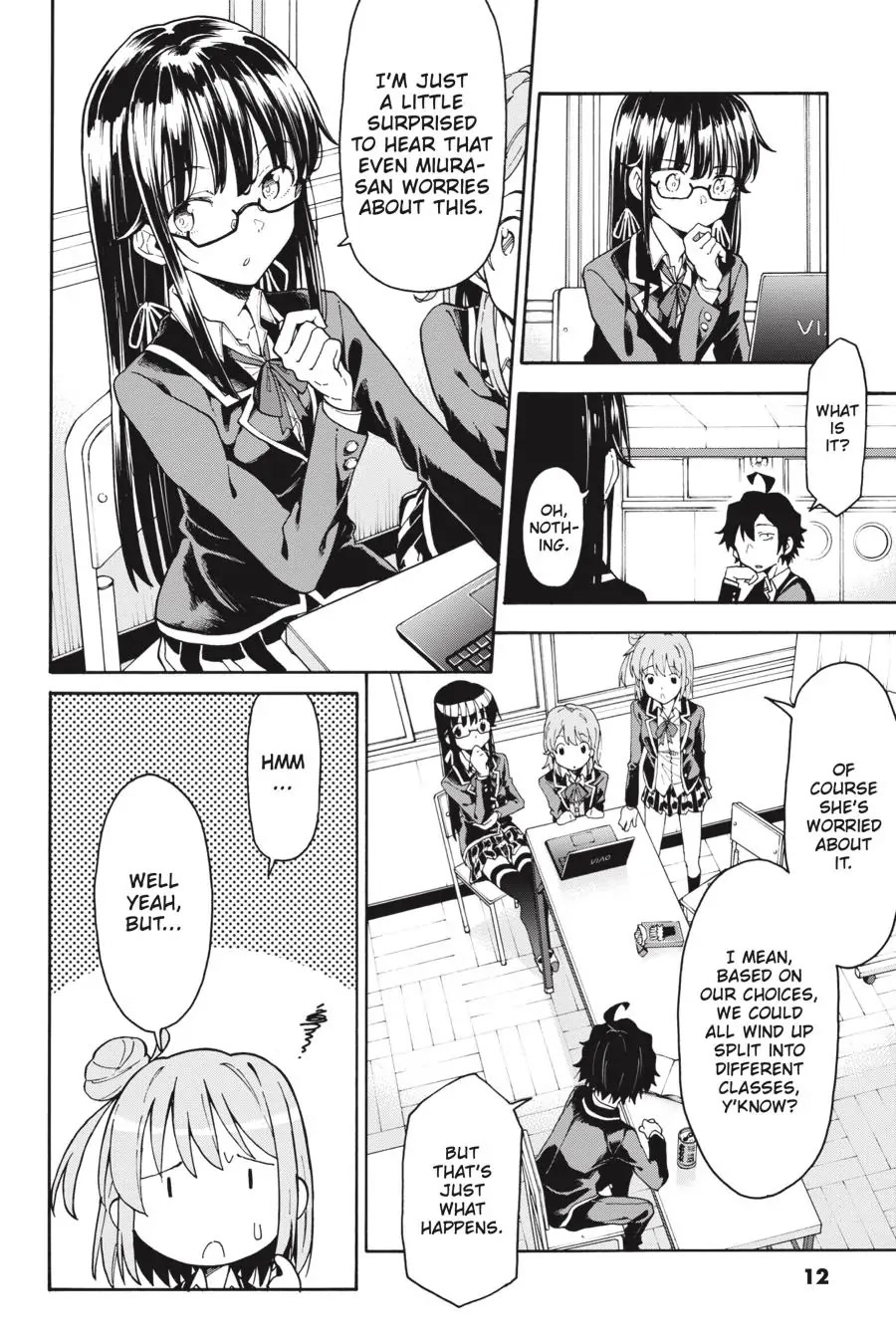 Yahari Ore No Seishun Rabukome Wa Machigatte Iru. @ Comic Chapter 76 #12