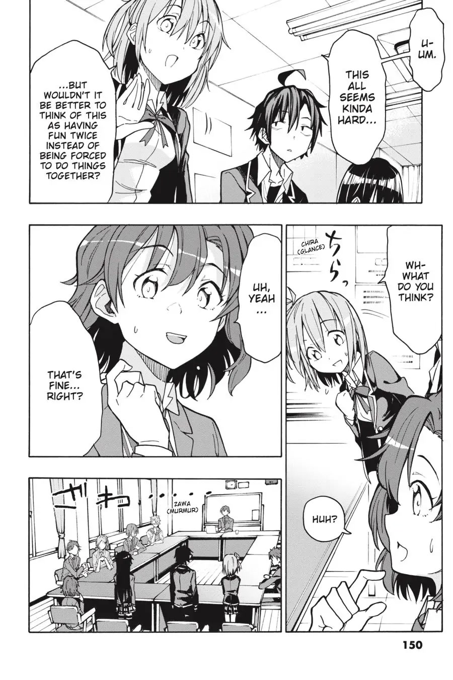 Yahari Ore No Seishun Rabukome Wa Machigatte Iru. @ Comic Chapter 69 #33