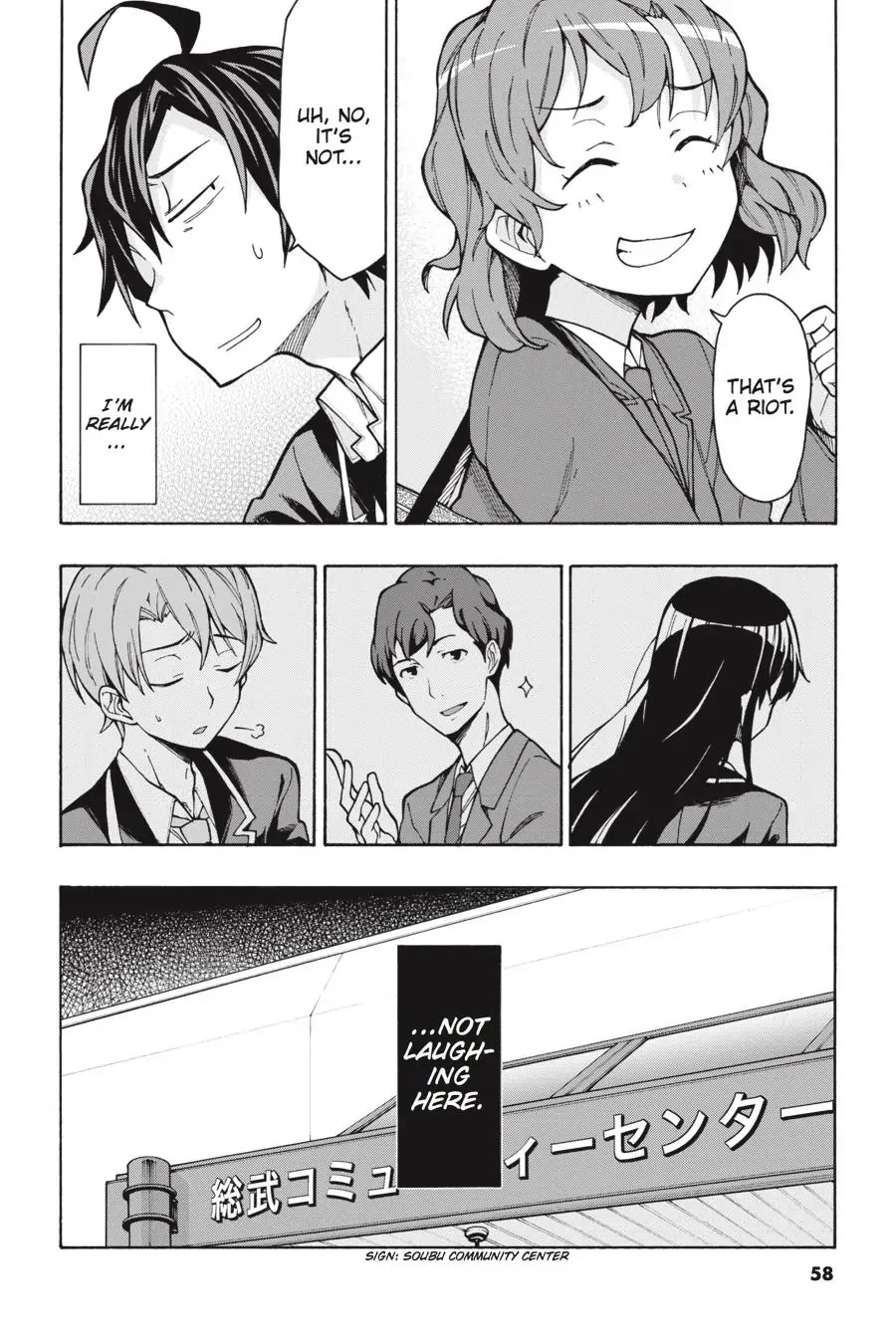 Yahari Ore No Seishun Rabukome Wa Machigatte Iru. @ Comic Chapter 60 #30