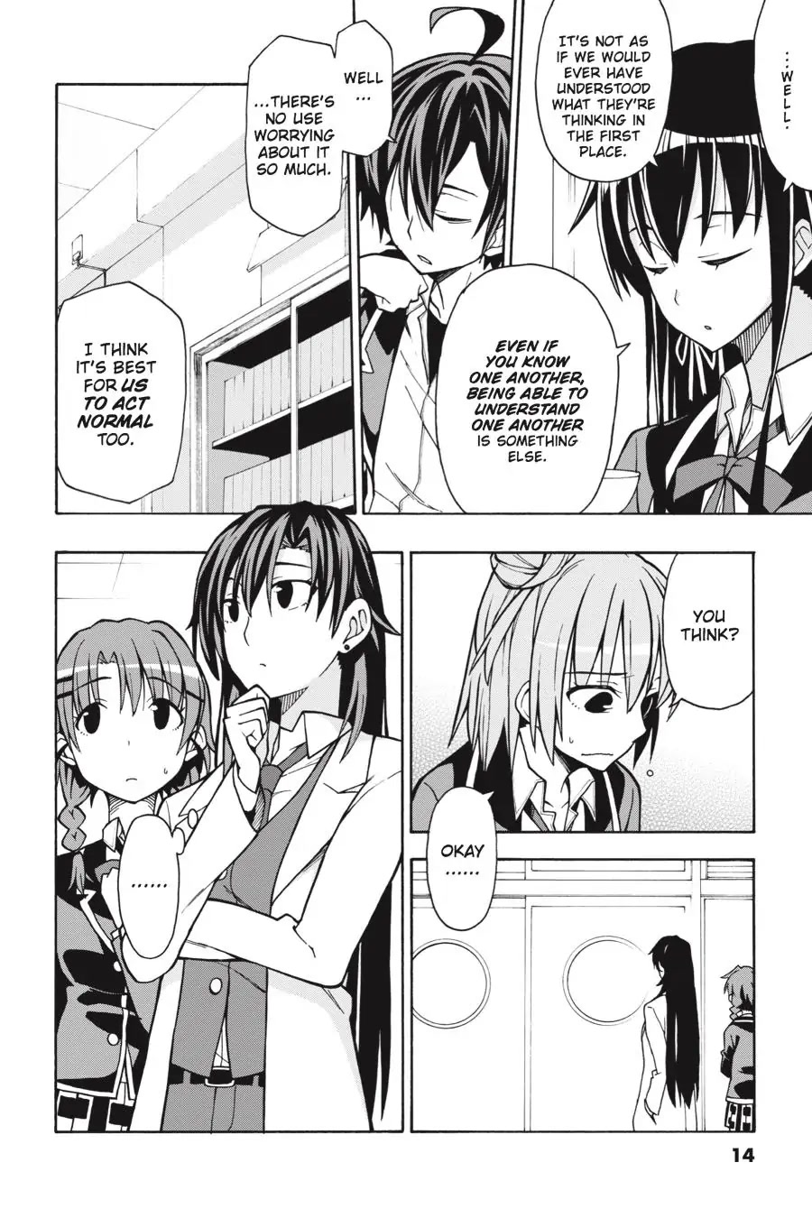 Yahari Ore No Seishun Rabukome Wa Machigatte Iru. @ Comic Chapter 54 #15