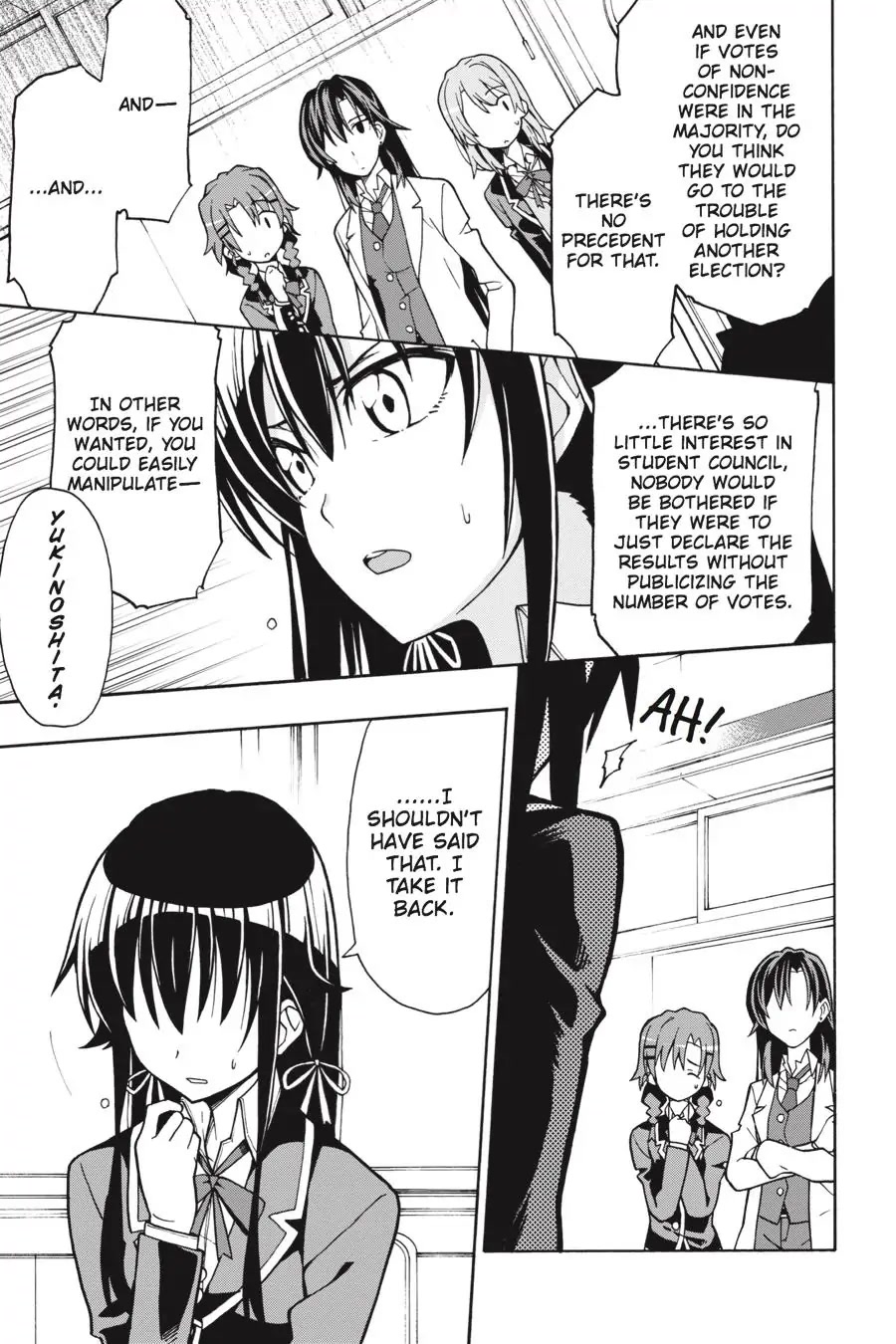 Yahari Ore No Seishun Rabukome Wa Machigatte Iru. @ Comic Chapter 54 #26