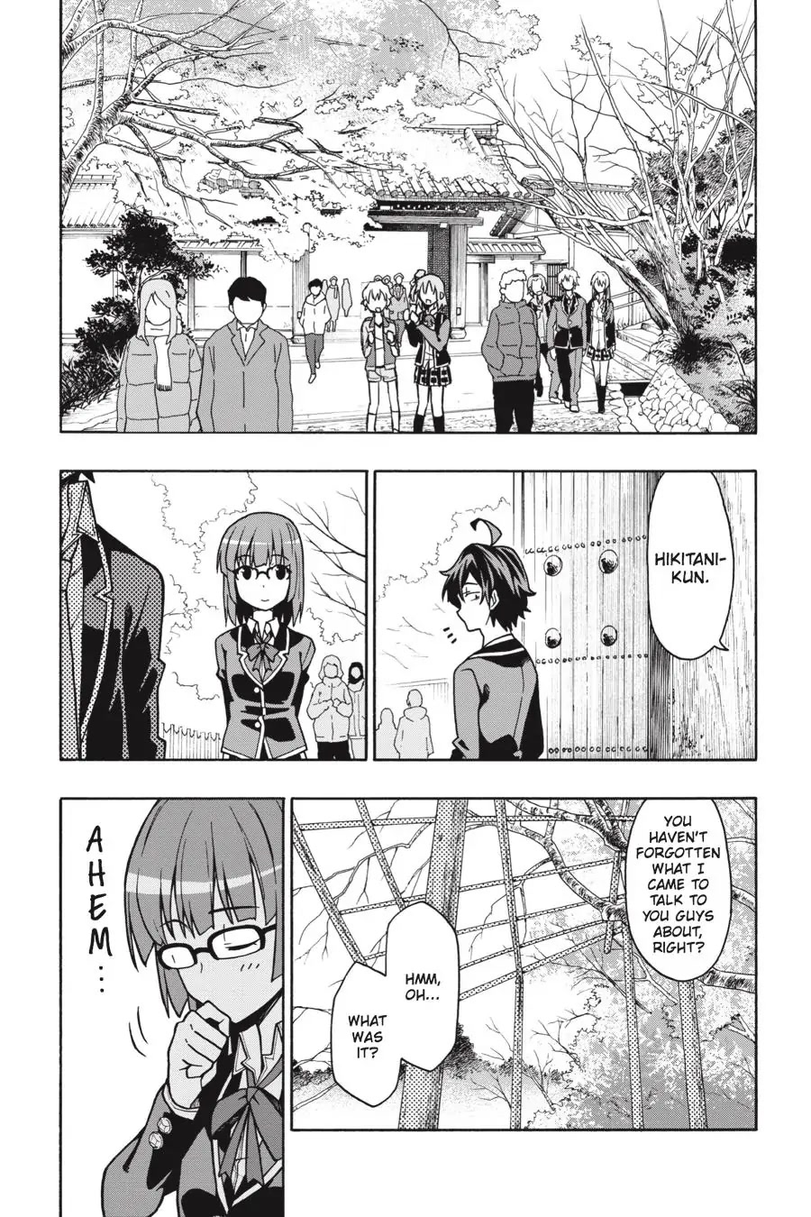 Yahari Ore No Seishun Rabukome Wa Machigatte Iru. @ Comic Chapter 52 #11