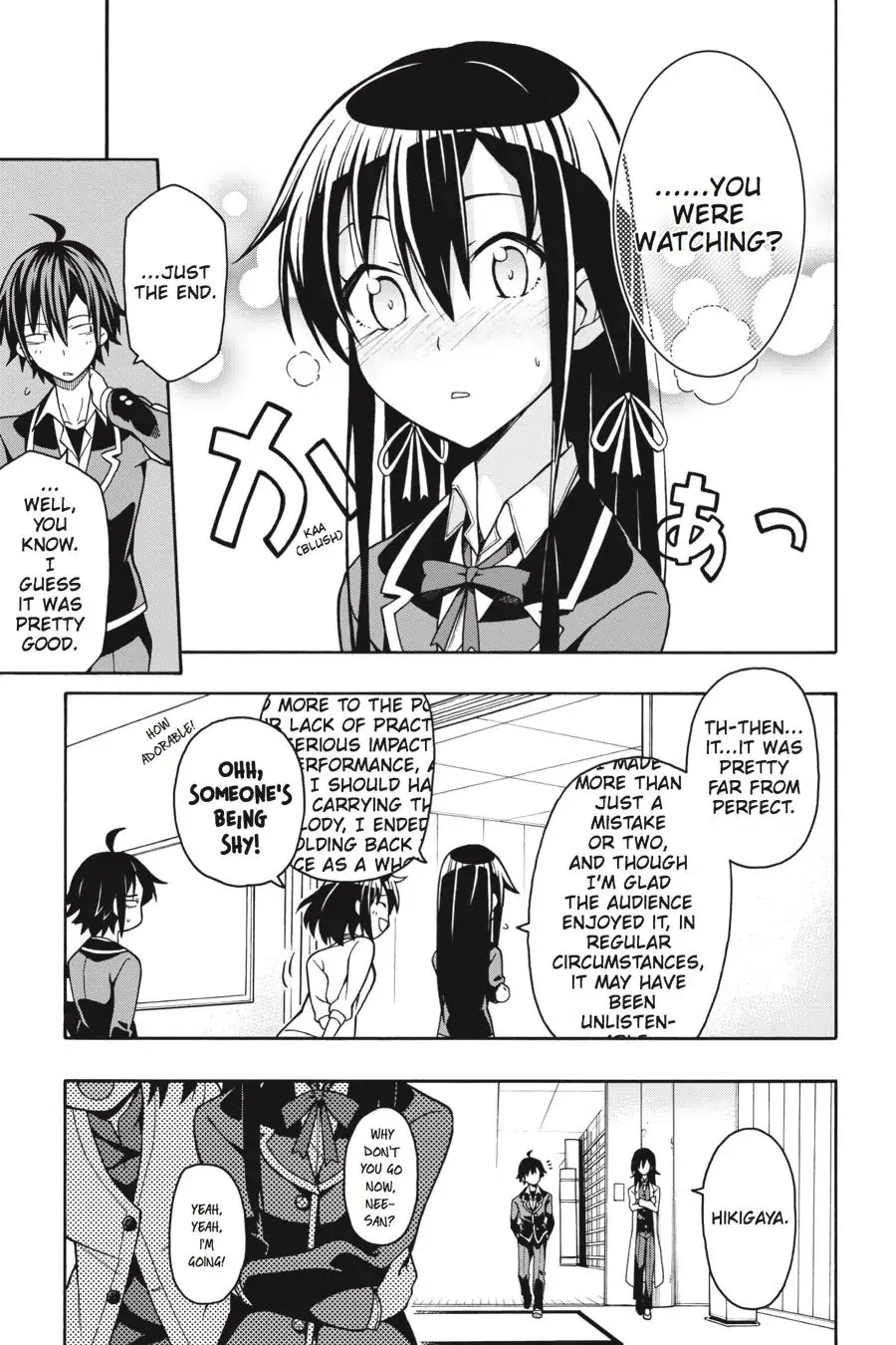 Yahari Ore No Seishun Rabukome Wa Machigatte Iru. @ Comic Chapter 43 #7