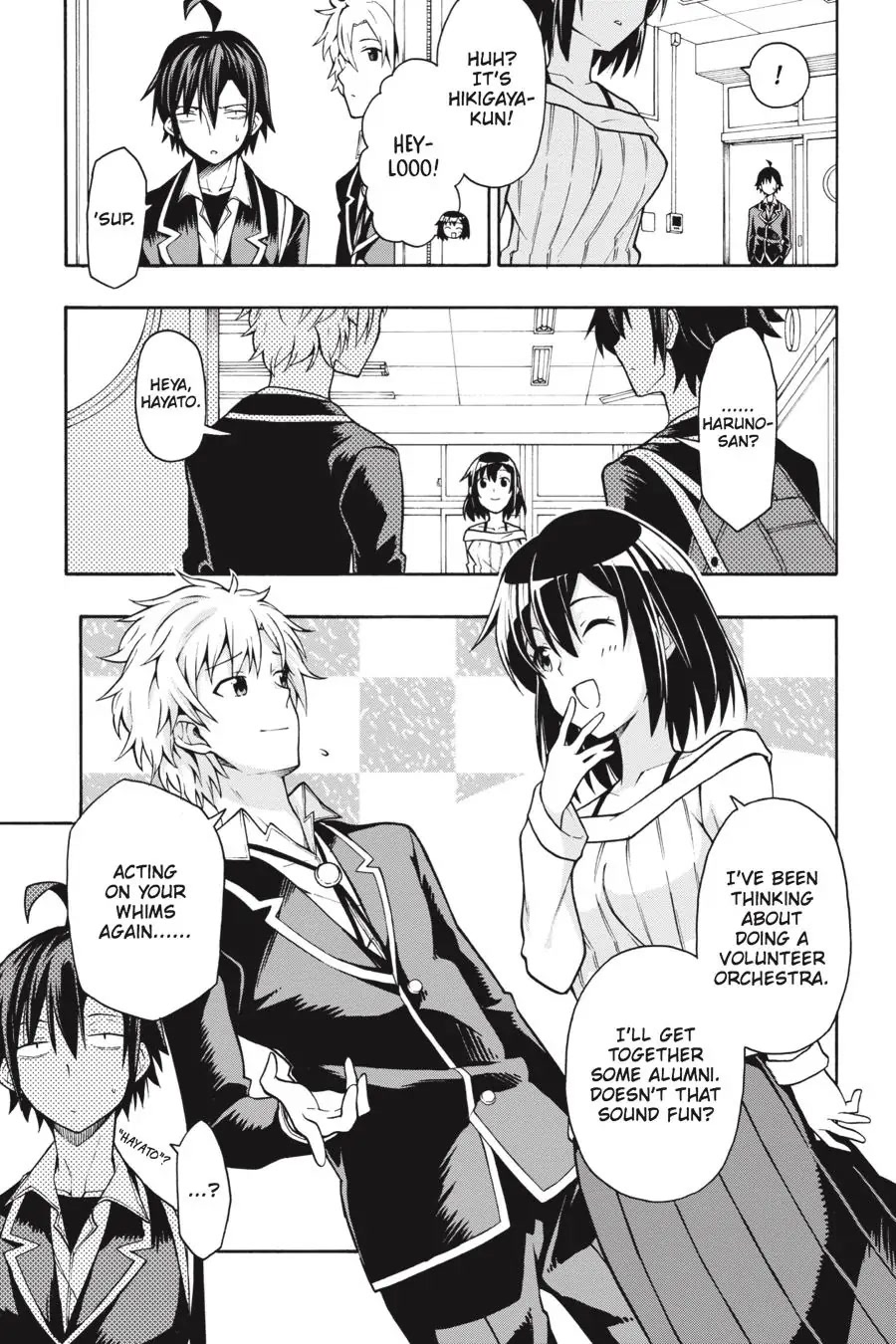 Yahari Ore No Seishun Rabukome Wa Machigatte Iru. @ Comic Chapter 38 #3